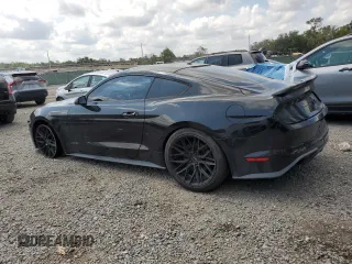 2018 Ford Mustang GT with VIN 1FA6P8CF2J5153624, listed as a Copart auction lot 55626135 with 94,206 mi miles and Salvage title. Bid and sale history available at DreamBid. Image 2.