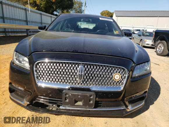 2017 LINCOLN CONTINENTL SELECT with VIN 1LN6L9TP5H5611991, listed as a Copart auction lot 77345324 with 85,764 mi miles and Salvage Title. Bid and sale history available at DreamBid. Image 5.