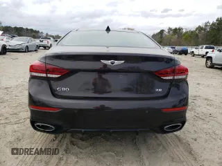 2019 Genesis G80 3.8L with VIN KMHGN4JE8KU295941, listed as a Copart auction lot 44927543 with 33,335 mi miles. Bid and sale history available at carsss.com. Image 6.