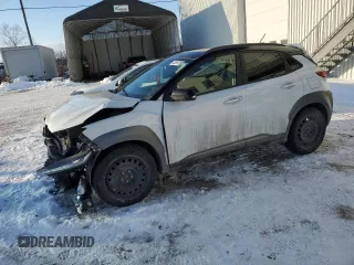 2021 Hyundai Kona Limited with VIN KM8K3CA55MU666423, listed as a Copart auction lot 43957695 with 63,819 mi miles and Salvage Title. Bid and sale history available at carsss.com. Image 1.