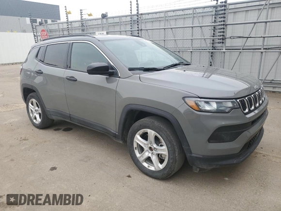 2024 Jeep Compass Sport с VIN 3C4NJDAN3RT598007, выставлен на аукционе Copart как лот 60638835 с пробегом 45 677 миль миль и Чистый • Clean title. История ставок и продаж доступна на DreamBid. Изображение 4.