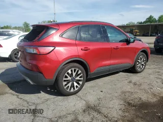 2020 Ford Escape SE Sport Hybrid with VIN 1FMCU9BZ4LUB54527, listed as a Copart auction lot 57207305 with 76,628 mi miles and Salvage title. Bid and sale history available at DreamBid. Image 3.