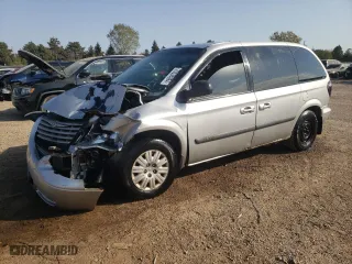 2007 Chrysler Town & Country SWB with VIN 1A4GJ45R37B120703, listed as a Copart auction lot 75535894 with 0 mi miles and Salvage Title. Bid and sale history available at carsss.com. Image 1.