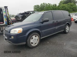 2007 Chevrolet Uplander LS Fleet z VIN 1GNDV23WX7D189877, wystawiony jako Copart lot #61576525 z przebiegiem 179 702 mil mil oraz Szkoda całkowita • Salvage title. Historia ofert i sprzedaży dostępna na DreamBid. Obrazek 1.