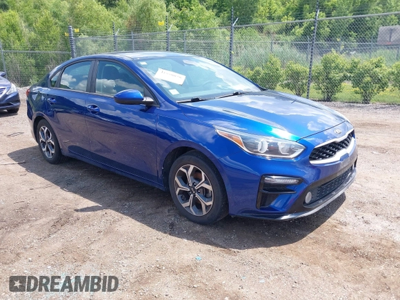2019 Kia Forte LXS with VIN 3KPF24AD3KE114646, listed as a IAAI auction lot 42558028 with 84,787 mi miles and . Bid and sale history available at DreamBid. Image 1.