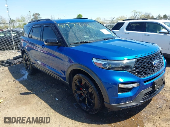2020 Ford Explorer ST with VIN 1FM5K8GC1LGA05004, listed as a IAAI auction lot 41977171 with 120,530 mi miles and . Bid and sale history available at DreamBid. Image 1.