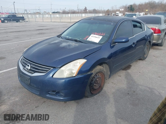 2012 Nissan Altima 2.5 S with VIN 1N4AL2AP0CC184609, listed as a IAAI auction lot 41456621 with 313,033 mi miles. Bid and sale history available at carsss.com. Image 2.