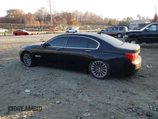 2011 BMW 7 Series 740Li with VIN WBAKB4C53BC392519, listed as a Copart auction lot 41449605 with 71,670 mi miles and Non Repairable. Bid and sale history available at carsss.com. Image 2.