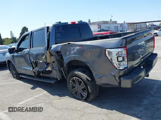 2022 Ford F-150 with VIN 1FTFW1C87NFA29516, listed as a IAAI auction lot 42514149 with 47,407 mi miles and . Bid and sale history available at DreamBid. Image 14.