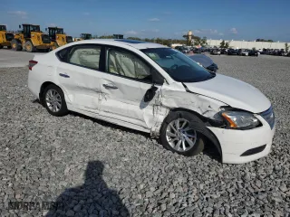 2015 Nissan Sentra S with VIN 3N1AB7AP6FY294637, listed as a Copart auction lot 47928965 with 102,128 mi miles and Salvage Title. Bid and sale history available at carsss.com. Image 4.