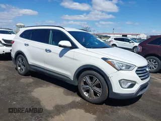 2014 Hyundai Santa Fe Limited z VIN KM8SNDHF8EU080086, wystawiony jako IAAI lot #41995020 z przebiegiem 168 532 mil mil oraz . Historia ofert i sprzedaży dostępna na DreamBid. Obrazek 1.