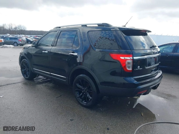 2014 Ford Explorer Limited with VIN 1FM5K8F82EGA63008, listed as a IAAI auction lot 41429938 with 1 mi miles. Bid and sale history available at carsss.com. Image 3.