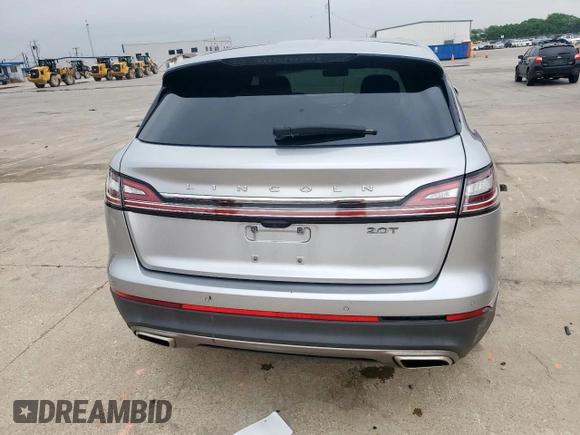 2020 Lincoln Nautilus Reserve with VIN 2LMPJ6K92LBL29960, listed as a Copart auction lot 54277135 with 78,354 mi miles and Salvage title. Bid and sale history available at DreamBid. Image 6.