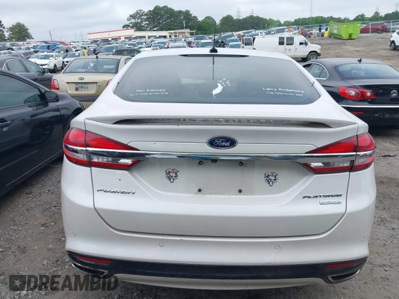 2017 Ford Fusion Titanium with VIN 3FA6P0K96HR105127, listed as a IAAI auction lot 39351701 with 103,295 mi miles. Bid and sale history available at carsss.com. Image 17.