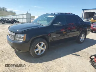 2013 Chevrolet Avalanche LS with VIN 3GNTKEE77DG352947, listed as a Copart auction lot 54572305 with 120,015 mi miles and Clean title. Bid and sale history available at DreamBid. Image 1.