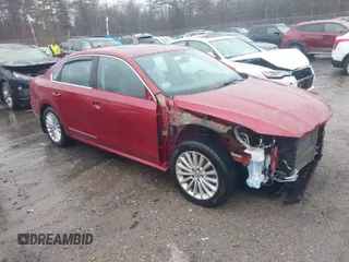 2016 Volkswagen Passat 1.8T SE with VIN 1VWBT7A31GC023486, listed as a IAAI auction lot 41205417 with 90,005 mi miles. Bid and sale history available at carsss.com. Image 1.