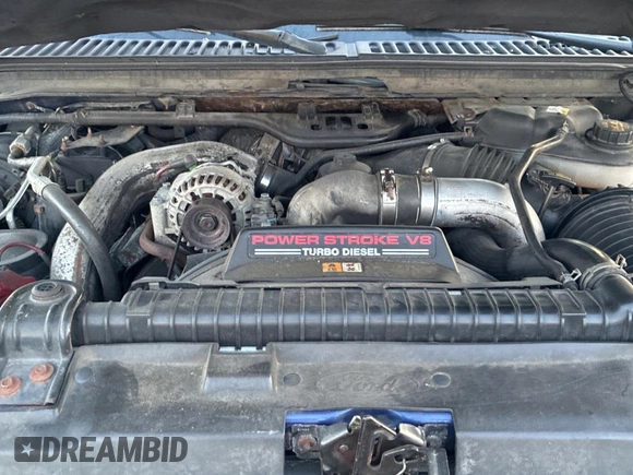 2003 Ford F-350 XL with VIN 1FTWW33P23EC02154, listed as a Copart auction lot 63713235 with 260,340 mi miles and Clean title. Bid and sale history available at DreamBid. Image 7.