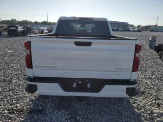 2024 Chevrolet Silverado 1500 Custom with VIN 1GCPABEK9RZ131695, listed as a Copart auction lot 53248475 with 8,413 mi miles and Salvage Title. Bid and sale history available at DreamBid. Image 6.