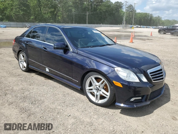 2011 Mercedes-Benz E-Class E 350 Luxury with VIN WDDHF5GB9BA437956, listed as a Copart auction lot 54379735 with 0 mi miles and Salvage Title. Bid and sale history available at carsss.com. Image 4.
