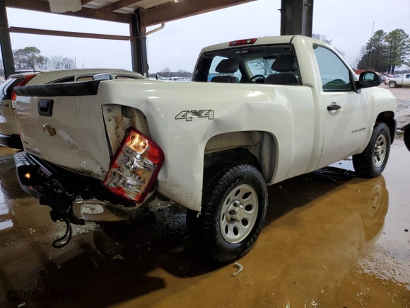 2011 Chevrolet Silverado 1500 Work Truck with VIN 1GCNKPEA4BZ268980, listed as a Copart auction lot 43353715 with 142,055 mi miles and Salvage Title. Bid and sale history available at carsss.com. Image 3.