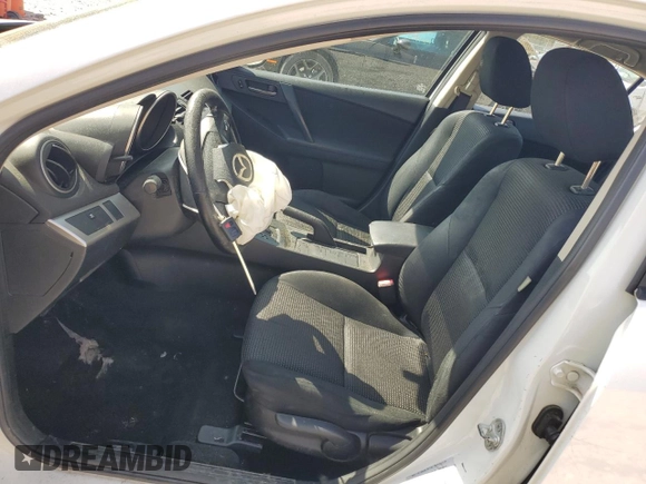 2012 Mazda 3 i Touring with VIN JM1BL1V77C1555635, listed as a Copart auction lot 51109795 with 284,602 mi miles and Salvage Title. Bid and sale history available at DreamBid. Image 7.