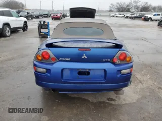 2005 Mitsubishi Eclipse GTS with VIN 4A3AE75H65E014165, listed as a Copart auction lot 44315235 with 67,285 mi miles and Salvage Title. Bid and sale history available at DreamBid. Image 6.