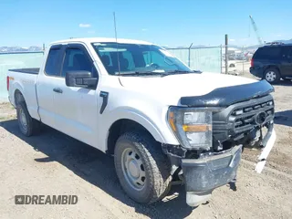 2023 Ford F-150 XL with VIN 1FTEX1EB5PKE10583, listed as a IAAI auction lot 41979500 with 41,611 mi miles. Bid and sale history available at carsss.com. Image 1.
