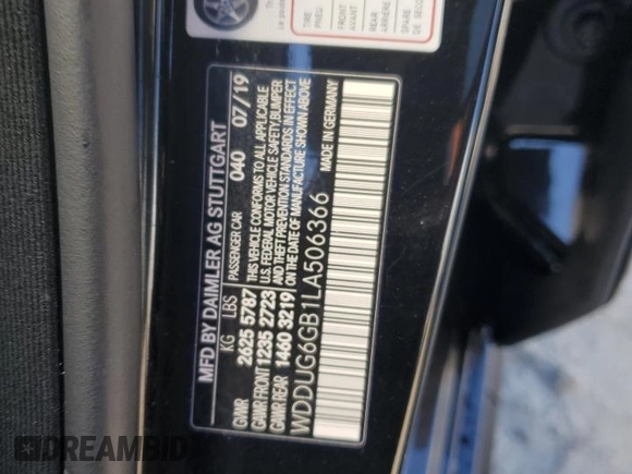 2020 Mercedes-Benz S-Class S 450 with VIN WDDUG6GB1LA506366, listed as a Copart auction lot 77251484 with 0 mi miles and Non Repairable. Bid and sale history available at carsss.com. Image 13.