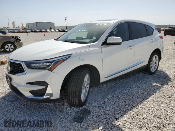 2021 Acura RDX with VIN 5J8TC2H3XML010118, listed as a Copart auction lot 61527964 with 0 mi miles and Salvage Title. Bid and sale history available at carsss.com. Image 1.