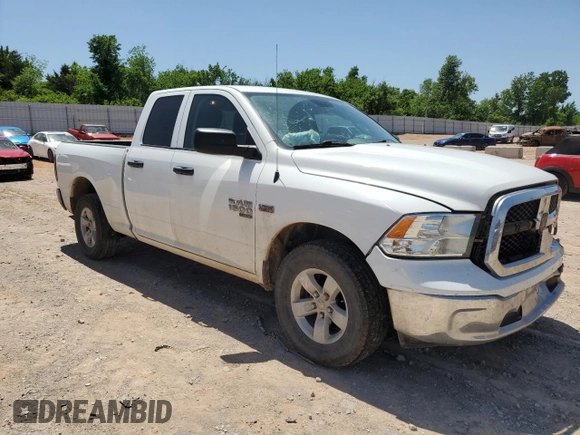 2019 Ram 1500 Classic Tradesman with VIN 1C6RR6FT4KS742062, listed as a Copart auction lot 53938094 with 117,216 mi miles and Salvage Title. Bid and sale history available at carsss.com. Image 4.