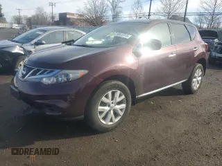 2013 Nissan Murano LE with VIN JN8AZ1MW3DW309760, listed as a Copart auction lot 50412315 with Not Provided miles and Salvage Title. Bid and sale history available at DreamBid. Image 1.