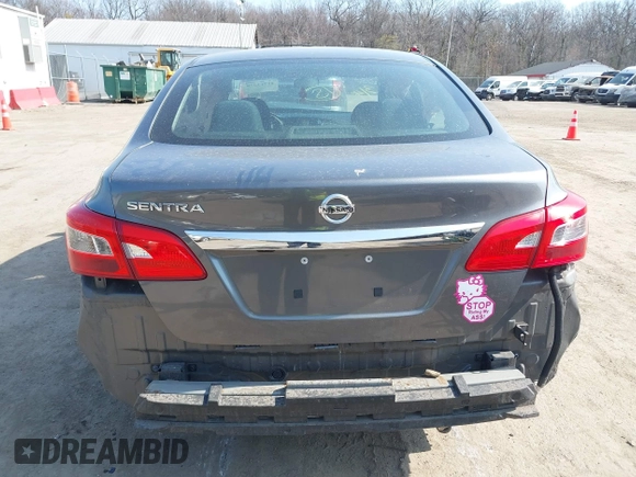 2019 Nissan Sentra S with VIN 3N1AB7AP5KY258674, listed as a IAAI auction lot 41713278 with 87,850 mi miles and . Bid and sale history available at DreamBid. Image 16.