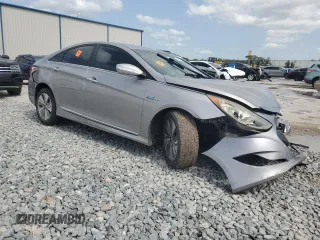 2013 Hyundai Sonata with VIN KMHEC4A45DA091090, listed as a Copart auction lot 48557215 with Not Provided miles and Non Repairable. Bid and sale history available at carsss.com. Image 4.