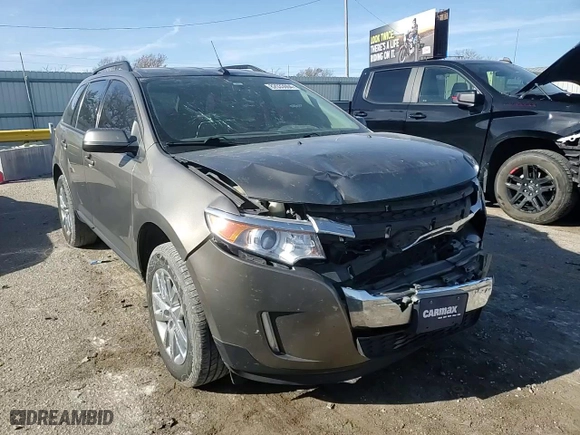 2014 Ford Edge SEL with VIN 2FMDK3JC8EBA05969, listed as a Copart auction lot 82033004 with 152,718 mi miles and Salvage Title. Bid and sale history available at carsss.com. Image 12.