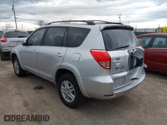 2007 Toyota RAV4 Sport with VIN JTMBK32V376021624, listed as a IAAI auction lot 41777001 with 226,262 mi miles. Bid and sale history available at carsss.com. Image 3.