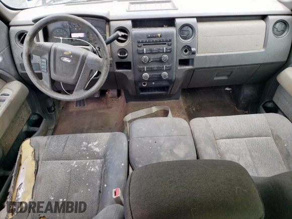 2010 Ford F-150 XL with VIN 1FTEX1CW9AKC19892, listed as a Copart auction lot 63343325 with 164,158 mi miles and Salvage title. Bid and sale history available at DreamBid. Image 8.