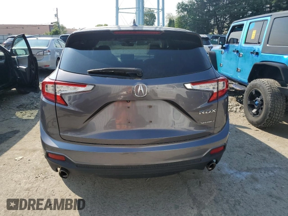 2019 Acura RDX with VIN 5J8TC2H39KL017901, listed as a Copart auction lot 62460915 with 68,103 mi miles and Salvage title. Bid and sale history available at DreamBid. Image 6.