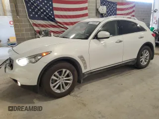 2009 Infiniti FX with VIN JNRAS18W59M153489, listed as a Copart auction lot 57158125 with 129,509 mi miles and Salvage title. Bid and sale history available at DreamBid. Image 1.