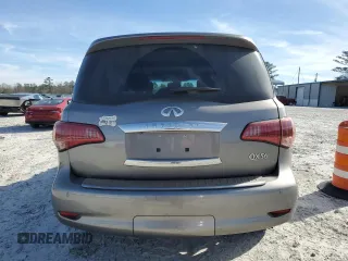 2011 Infiniti QX56 7-passenger with VIN JN8AZ2NE2B9000479, listed as a Copart auction lot 49492035 with 152,852 mi miles and Salvage Title. Bid and sale history available at carsss.com. Image 6.