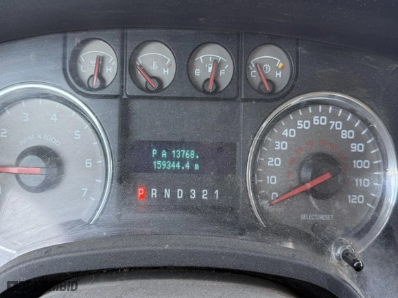 2010 Ford F-150 XL with VIN 1FTFW1EV9AFD76004, listed as a IAAI auction lot 41787213 with 159,344 mi miles. Bid and sale history available at carsss.com. Image 7.