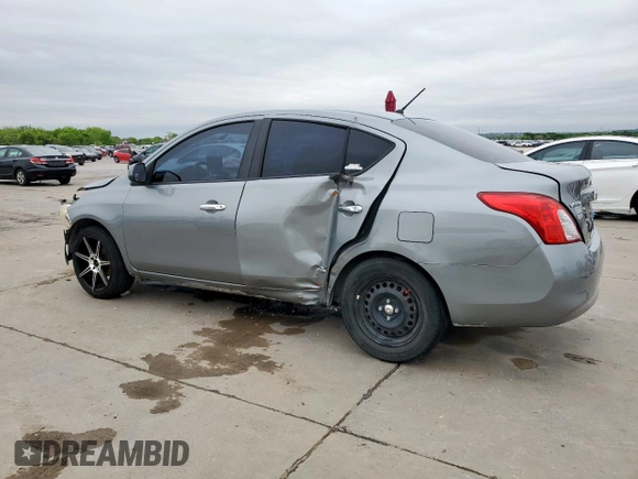 2012 Nissan Versa SL with VIN 3N1CN7AP6CL933091, listed as a Copart auction lot 51705795 with 136,418 mi miles and Salvage Title. Bid and sale history available at carsss.com. Image 2.