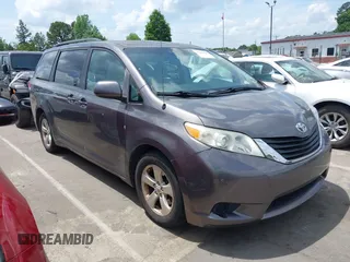 2011 Toyota Sienna LE AAS with VIN 5TDKK3DC1BS164723, listed as a IAAI auction lot 42145480 with 220,349 mi miles. Bid and sale history available at carsss.com. Image 13.