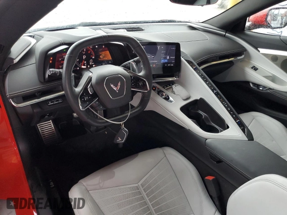 2020 Chevrolet Corvette 2LT с VIN 1G1Y73D46L5112962, выставлен на аукционе Copart как лот 54941015 с пробегом 3 423 миль миль и Списание • Salvage title. История ставок и продаж доступна на DreamBid. Изображение 8.