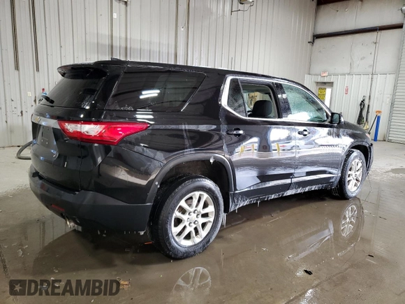 2018 Chevrolet Traverse LS with VIN 1GNEVFKW3JJ142132, listed as a Copart auction lot 41777725 with 126,104 mi miles and Salvage Title. Bid and sale history available at carsss.com. Image 3.