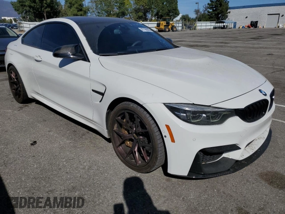 2018 BMW M4 z VIN WBS4Y9C54JAC86500, wystawiony jako Copart lot #47798065 z przebiegiem 58 289 mil mil oraz Szkoda całkowita • Salvage title. Historia ofert i sprzedaży dostępna na DreamBid. Obrazek 4.