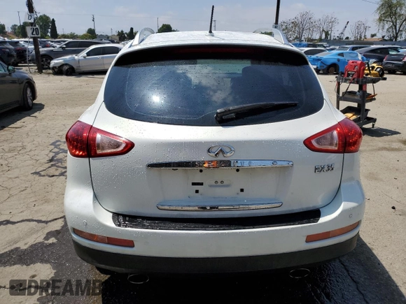2012 Infiniti EX Journey with VIN JN1AJ0HP2CM400953, listed as a Copart auction lot 55363215 with 114,270 mi miles and Salvage title. Bid and sale history available at DreamBid. Image 6.