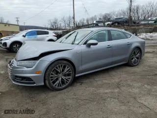 2017 Audi A7 Premium Plus with VIN WAUW2AFC3HN005720, listed as a Copart auction lot 47441265 with 82,690 mi miles and Salvage Title. Bid and sale history available at carsss.com. Image 1.