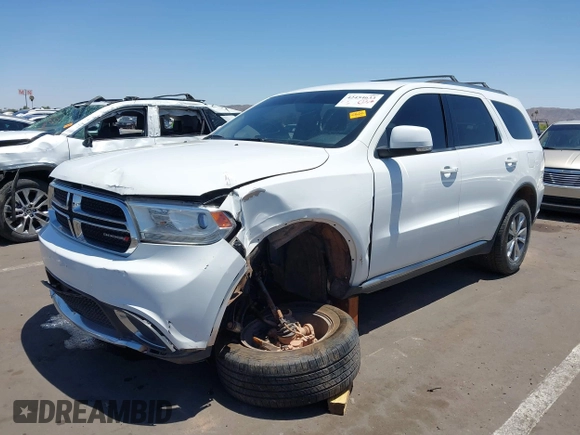 2015 Dodge Durango Limited with VIN 1C4RDJDG0FC795602, listed as a IAAI auction lot 42454633 with Not provided miles and . Bid and sale history available at DreamBid. Image 6.