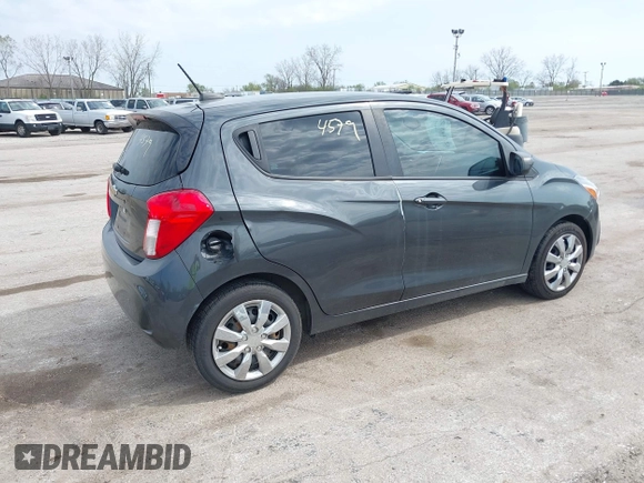 2017 Chevrolet Spark LS with VIN KL8CB6SA1HC819764, listed as a IAAI auction lot 42144579 with 123,023 mi miles. Bid and sale history available at carsss.com. Image 4.