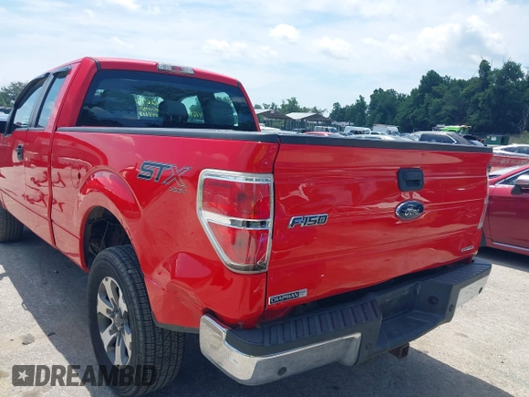 2014 Ford F-150 XL with VIN 1FTEX1EM4EFC24475, listed as a IAAI auction lot 42692573 with 166,214 mi miles and . Bid and sale history available at DreamBid. Image 6.